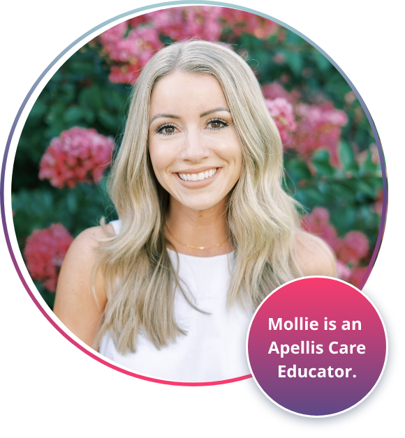 Mollie Apellis Care Educator (ACE) through the ApellisAssist program